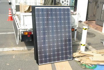 太陽光発電パネルを後付け　エコ生活を始めます！
